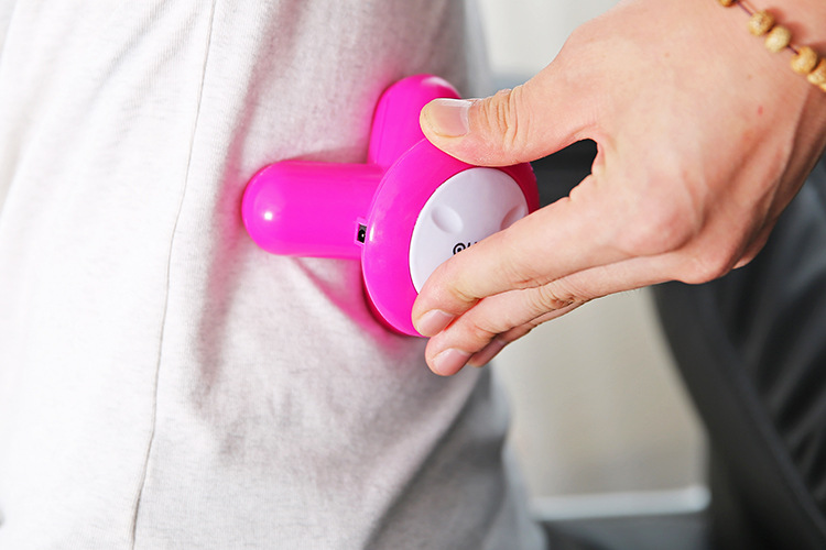 Creative Small Triangle Massager Mini Massager Tripod Massager Wholesale Send USB Cable