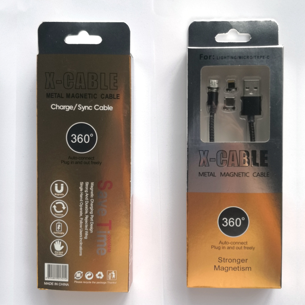 Magnetic Sucker Data Cable Android Micro USB Three-in-One Charge Cable for Apple Type C Manufacturer Magnetic Sucker Data Cable Android Micro USB Three-in-One Charge Cable for Apple Type C Manufacturer