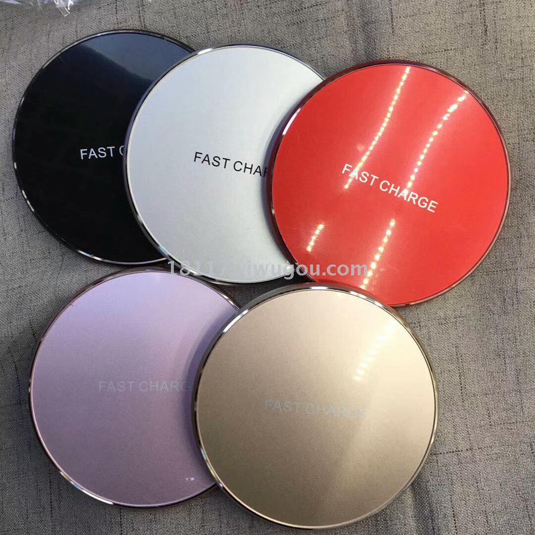 Kd-4 bright face metal wireless charger transmitter quickly charge high quality.