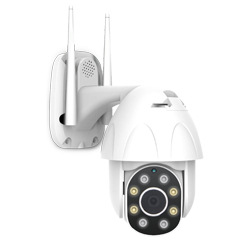 Wireless Ball Machine Camera Outdoor Intelligent Monitor Two-Way Intercom PTZ Control Infrared Day and Night Dual-Mode