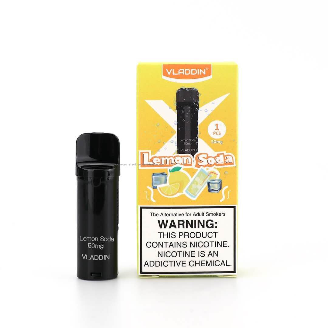 New Original Authentic Vladdinx Rechargeable Replaceable Cigarette Bomb Fruit FlavorDisposable Electronic Cigarette