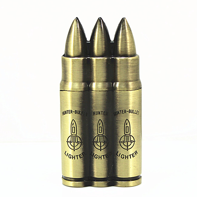Three bullets USB rechargeable electronic cigarette lighter wholesale creative Yanju lighter wholesale