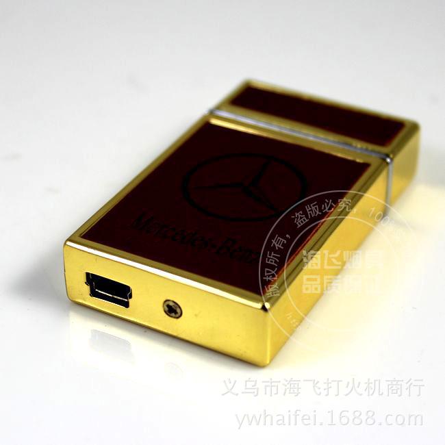 Mercedes BMW logo broke machine USB rechargeable electronic cigarette lighter lighter car is not afraid of the explosion