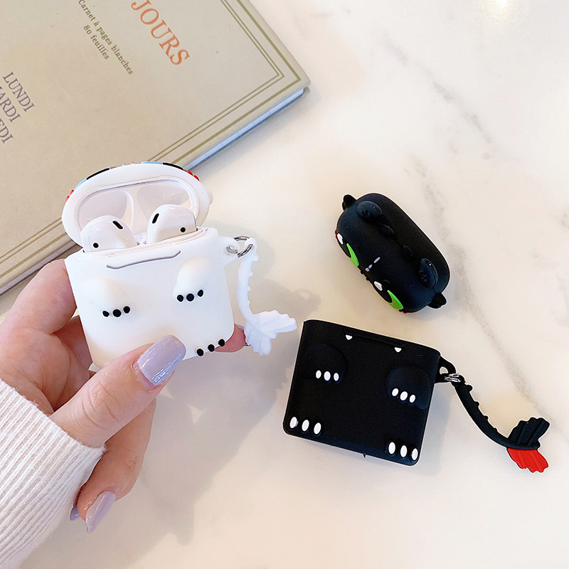 Generation Headset Protecting Cover Cute Silicone for Second Generation Soft Case Bluetooth Earphone Sleeves for Apple