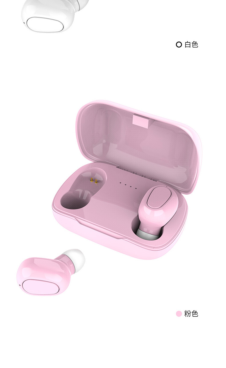 Cross-Border New TWS Bluetooth Headset 5.0 Stereo Dual Handle Call Earphone Wireless Headset Manufacturer New Style
