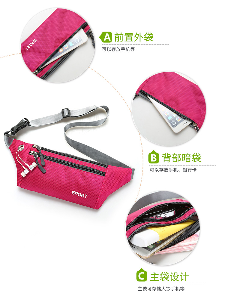 Unisex Running Pouch Cycling Pouch Earphone Sports Phone Waist Bag Female Waterproof Nylon Rhombus Chest Bag Backpack Unisex Running Pouch Cycling Pouch Earphone Sports Phone Waist Bag Female Waterproof Nylon Rhombus Chest Bag Backpack