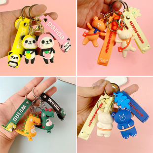 Cute Cartoon Small Plush Cute Little Bear Earphone Sleeves Accessories Car Interior DIY Backpack Keychain Pendant