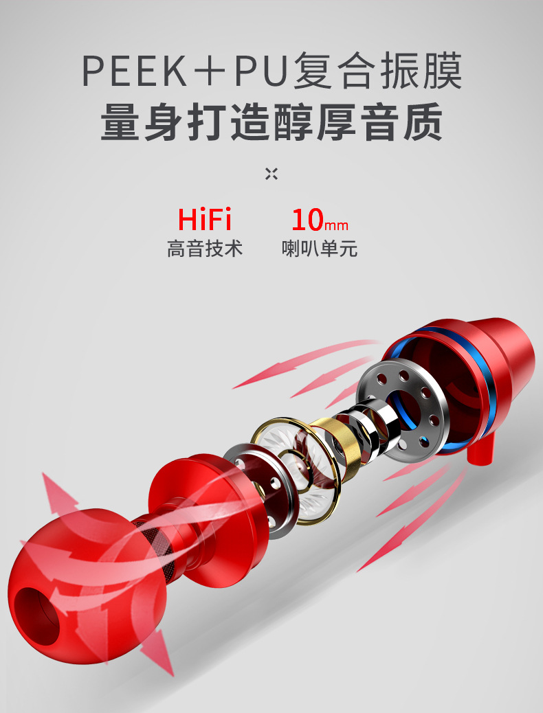 Selling Explosion Metal inEar Earphone Heavy Bass Magic Sound Mobile Phone Computer Universal Earphone in Stock Whole Selling Explosion Metal inEar Earphone Heavy Bass Magic Sound Mobile Phone Computer Universal Earphone in Stock Whole