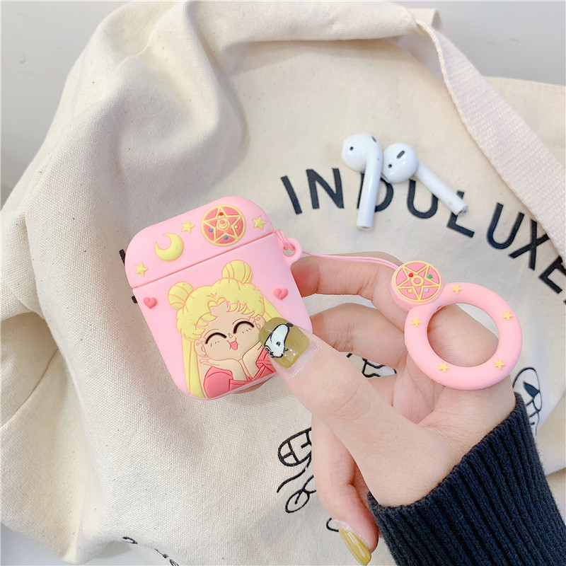 AirPods Protective Case Bear Apple Bluetooth Wireless Earphone Case Cartoon Cute Silica Gel Box Shell Applicable AirPods Protective Case Bear Apple Bluetooth Wireless Earphone Case Cartoon Cute Silica Gel Box Shell Applicable