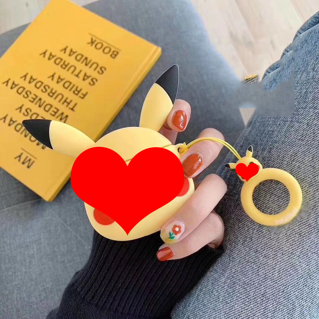 AirPods Protective Case Bear Apple Bluetooth Wireless Earphone Case Cartoon Cute Silica Gel Box Shell Applicable AirPods Protective Case Bear Apple Bluetooth Wireless Earphone Case Cartoon Cute Silica Gel Box Shell Applicable