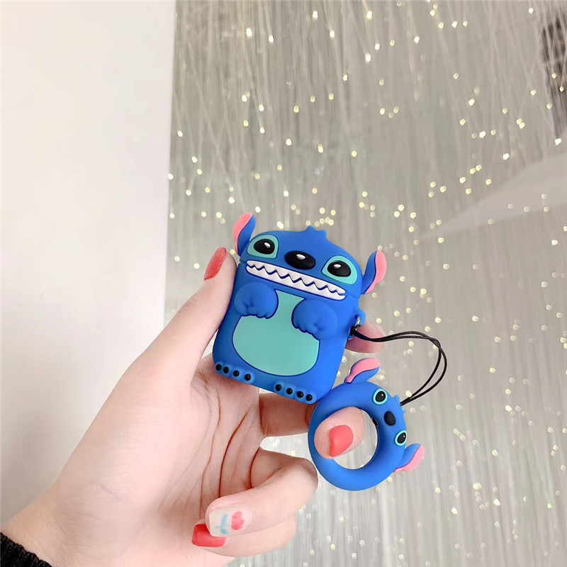 AirPods Protective Case Bear Apple Bluetooth Wireless Earphone Case Cartoon Cute Silica Gel Box Shell Applicable AirPods Protective Case Bear Apple Bluetooth Wireless Earphone Case Cartoon Cute Silica Gel Box Shell Applicable