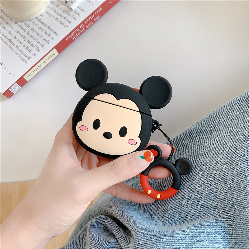 AirPods Protective Case Bear Apple Bluetooth Wireless Earphone Case Cartoon Cute Silica Gel Box Shell Applicable AirPods Protective Case Bear Apple Bluetooth Wireless Earphone Case Cartoon Cute Silica Gel Box Shell Applicable