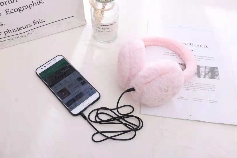 Dmz-112 plush warm pearl headset
