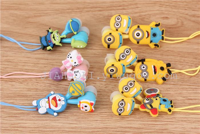 Cute thief daddy ear 3.5mm universal mobile phone headset