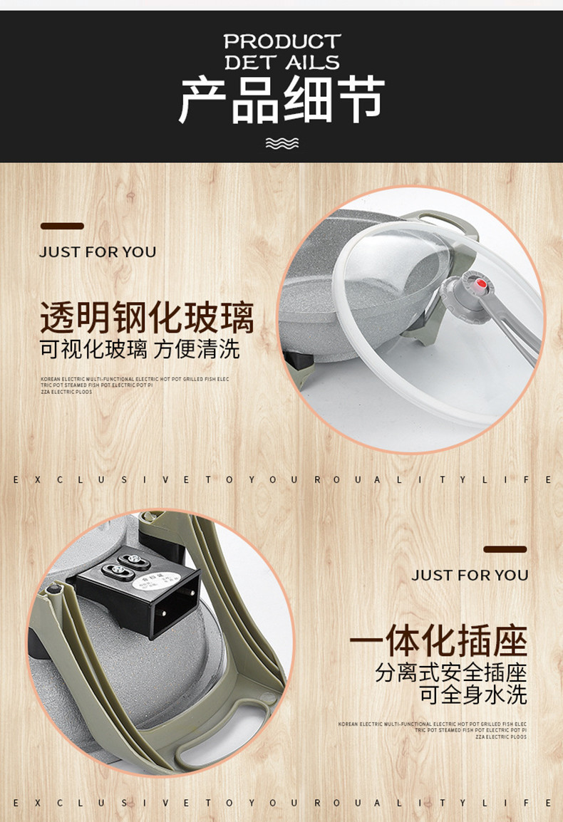 Electric Food Warmer Vacuum Power Saving IngotShaped Pot Medical Stone Vacuum Pot Korean Electric Chafing Dish Activity Electric Food Warmer Vacuum Power Saving IngotShaped Pot Medical Stone Vacuum Pot Korean Electric Chafing Dish Activity
