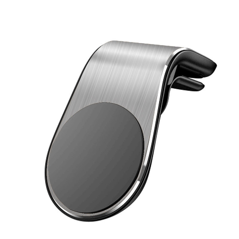Magnetic Car Phone Holder Air Outlet Mobile Phone Bracket Car Navigator Stand Metal Car Bracket