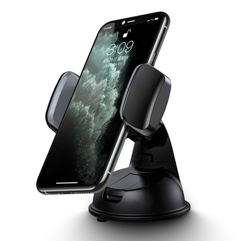 Factory Direct Sales Suction Cup Holder Car Bracket Car Center Console Navigation Phone Holder Suction Cup