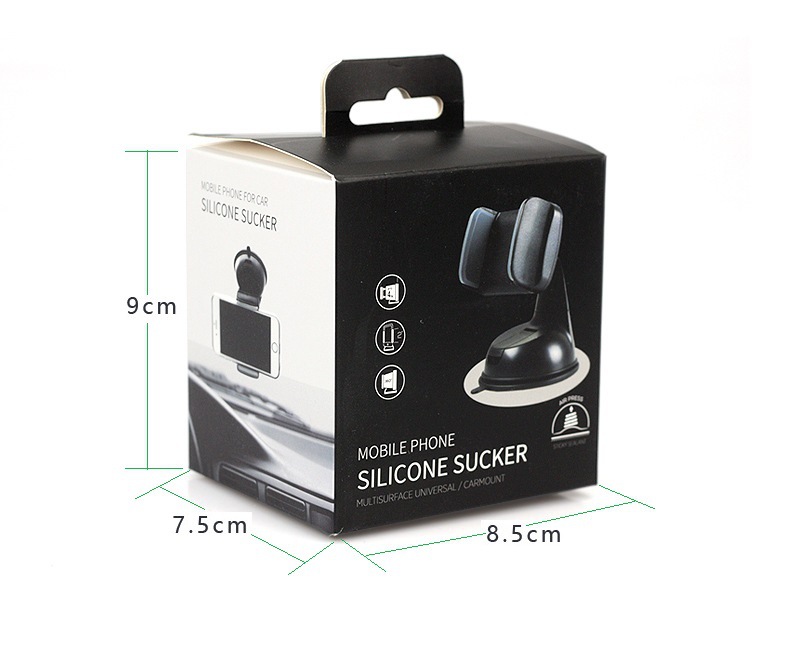 Factory Direct Sales Suction Cup Holder Car Bracket Car Center Console Navigation Phone Holder Suction Cup