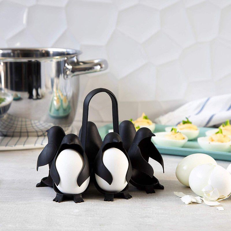 Multi-functional kitchen refrigerator egg storage shelf storage shelf penguin egg cooker egg steamer egg cooker Multi-functional kitchen refrigerator egg storage shelf storage shelf penguin egg cooker egg steamer egg cooker
