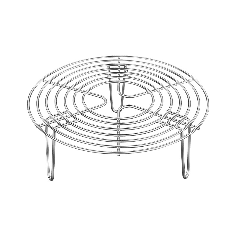 Steel Rice Cooker High Base WaterProof Rack Kitchen MultiFunction Steamer Steamer Steaming Rack Storage Steamed Egg Rack