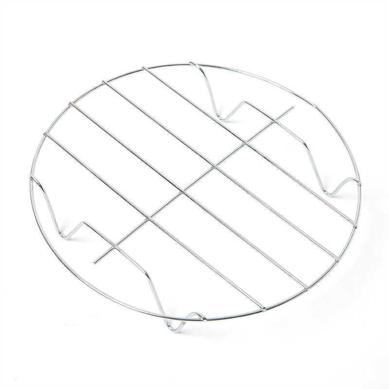 Kitchen High Leg SST Steaming Rack Four Corner Steaming Tray Steamed Egg Stand Rice Cooker Steaming Rack Steamer Rack