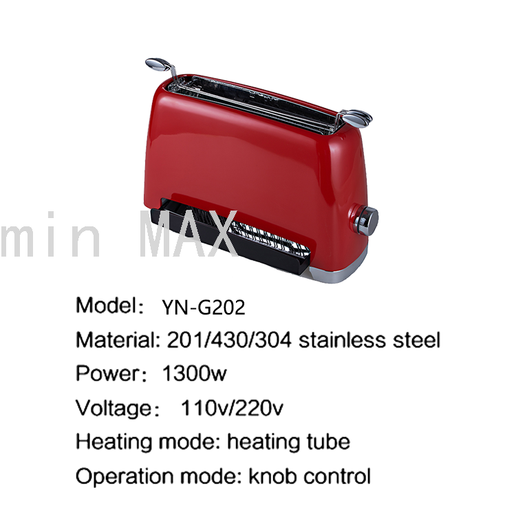 Minmax Cross-Border Toaster YN-G202 Grilled Toaster Sandwich Toaster Breakfast Machine Bread Maker