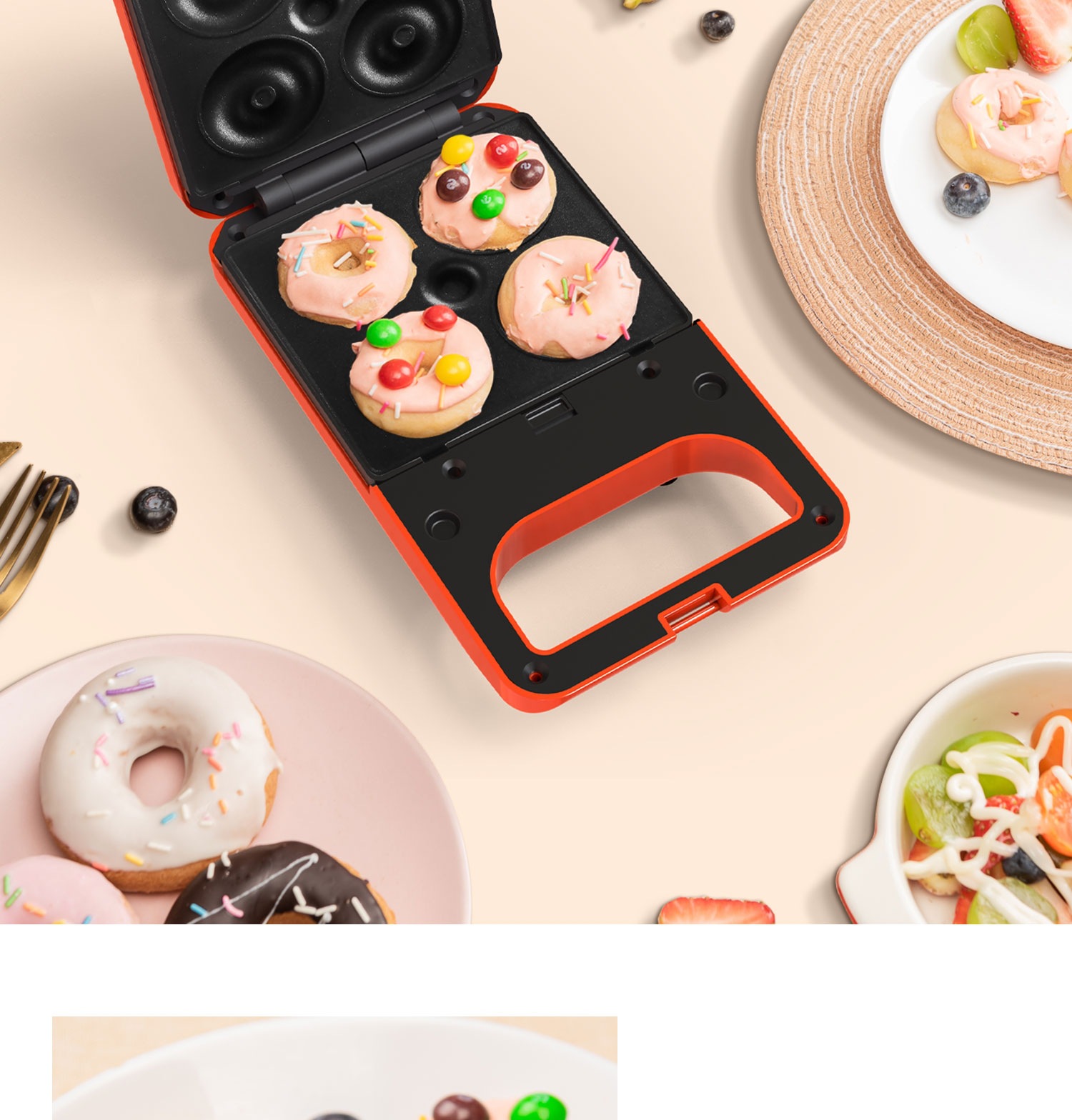 Sandwich breakfast machine waffle machine net red light food machine bread maker factory low price foreign trade OEM