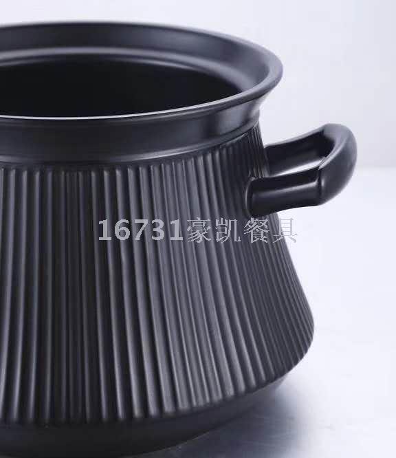 Ceramic Casserole Health Pot Open Fire and High Temperature Resistance Health Pot Soup and Porridge Ceramic Casserole Health Pot Open Fire and High Temperature Resistance Health Pot Soup and Porridge