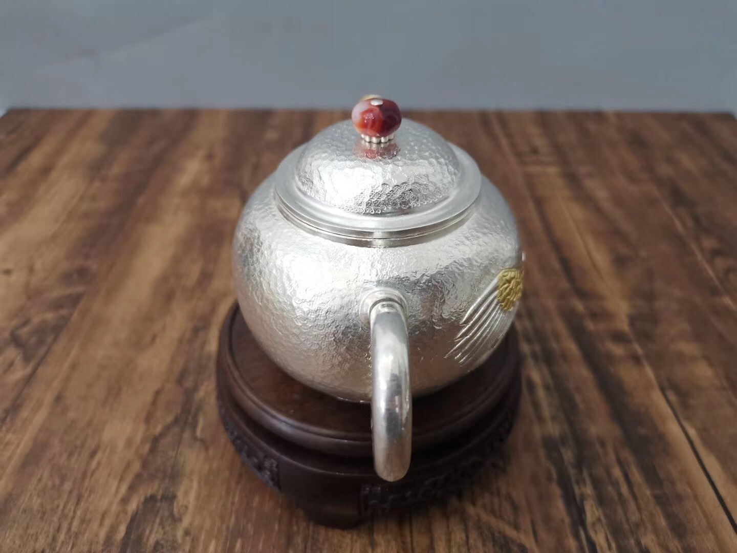Silver teapot hand hu liang kettle kettle health pot tea set handmade Silver teapot hand hu liang kettle kettle health pot tea set handmade