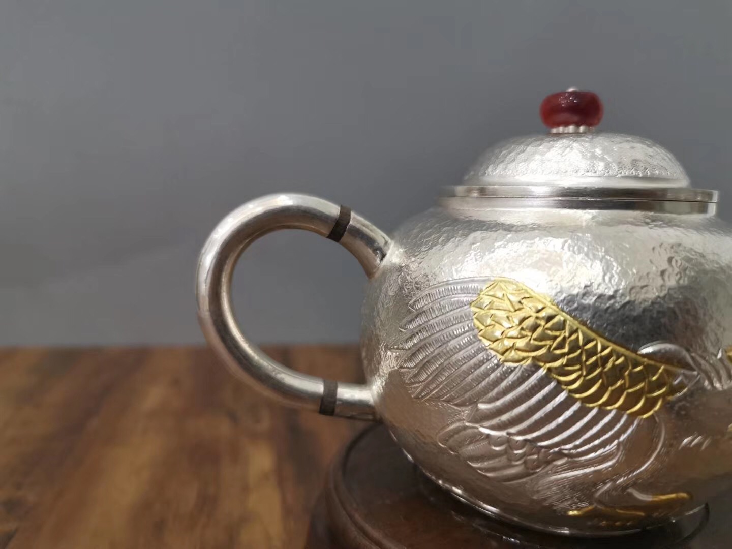 Silver teapot hand hu liang kettle kettle health pot tea set handmade Silver teapot hand hu liang kettle kettle health pot tea set handmade