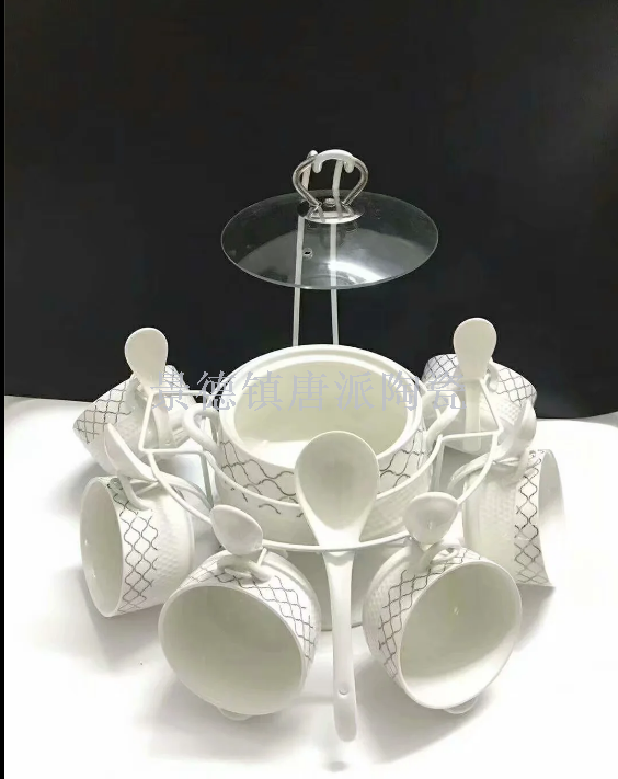 Jingdezhen ceramic soup pot ceramic bowl ceramic double ear pot rice noodle pot heat-resistant king kong pot health pot Jingdezhen ceramic soup pot ceramic bowl ceramic double ear pot rice noodle pot heat-resistant king kong pot health pot