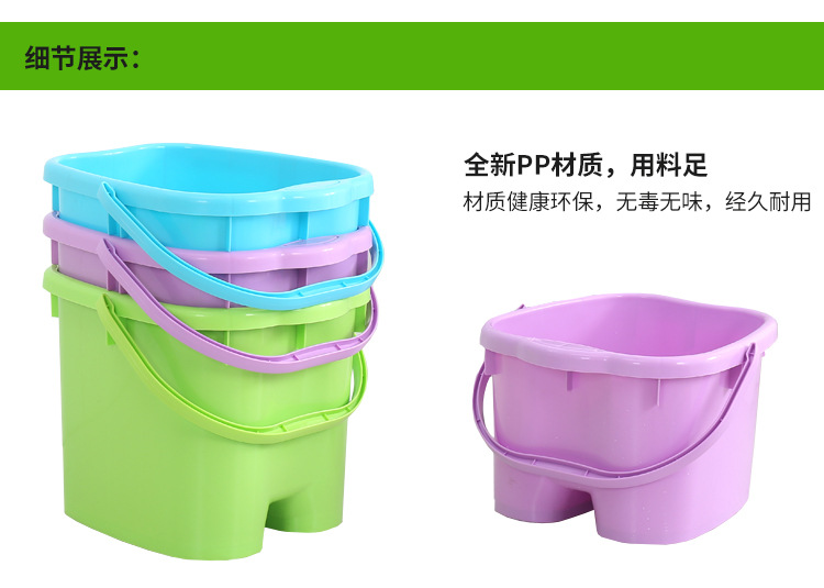 Foot bath tub with cover for massage foot tub plastic foot tub for washing foot tub for household use
