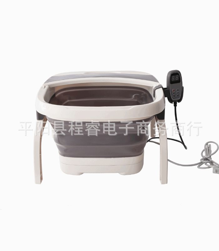 Manufacturer's electric folding foot tub bubble heating massage automatic foot bath compressor foot bath tub
