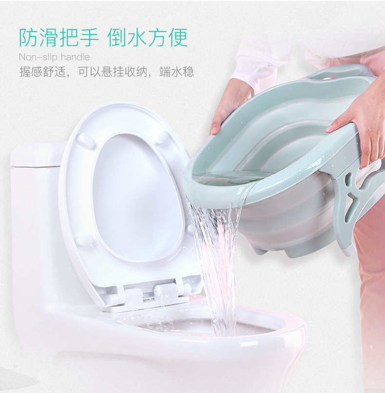 Folding foot tub portable foot bath bucket travel massage foot wash basin adult deep foot bath basin Folding foot tub portable foot bath bucket travel massage foot wash basin adult deep foot bath basin