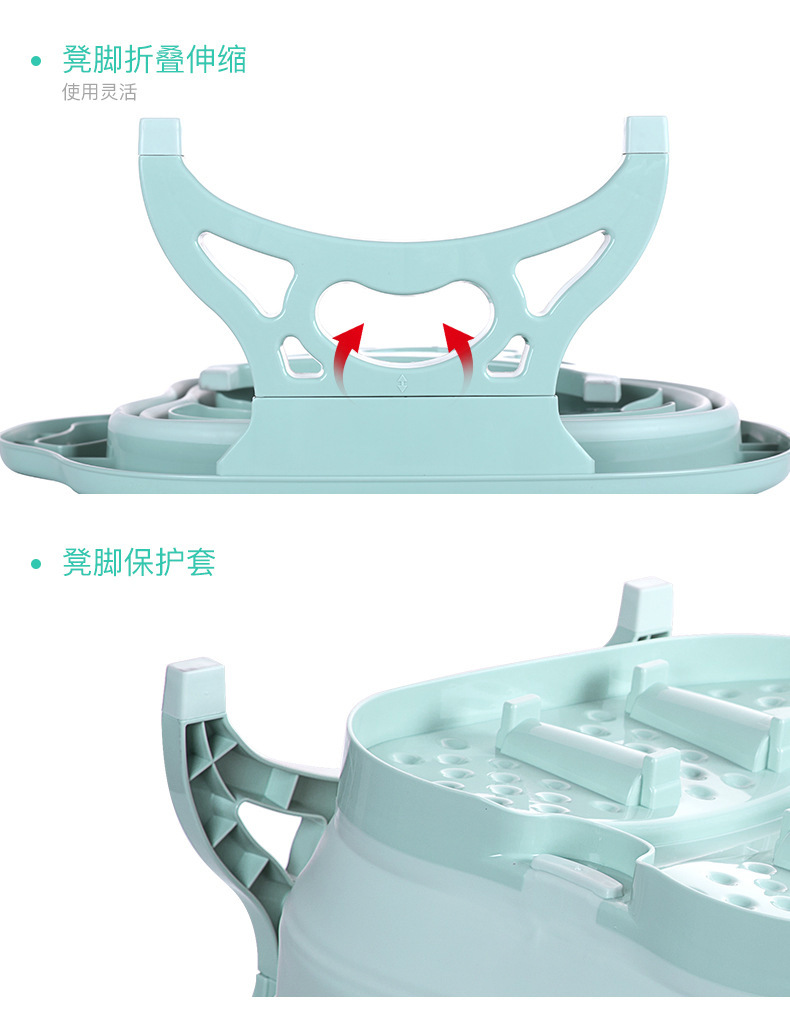 Folding foot tub portable foot bath bucket travel massage foot wash basin adult deep foot bath basin Folding foot tub portable foot bath bucket travel massage foot wash basin adult deep foot bath basin