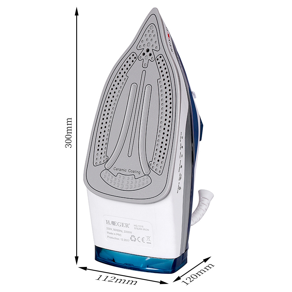 Household powerful steam spray temperature-controlled electric iron holder mini electric iron firing floor hg-1216