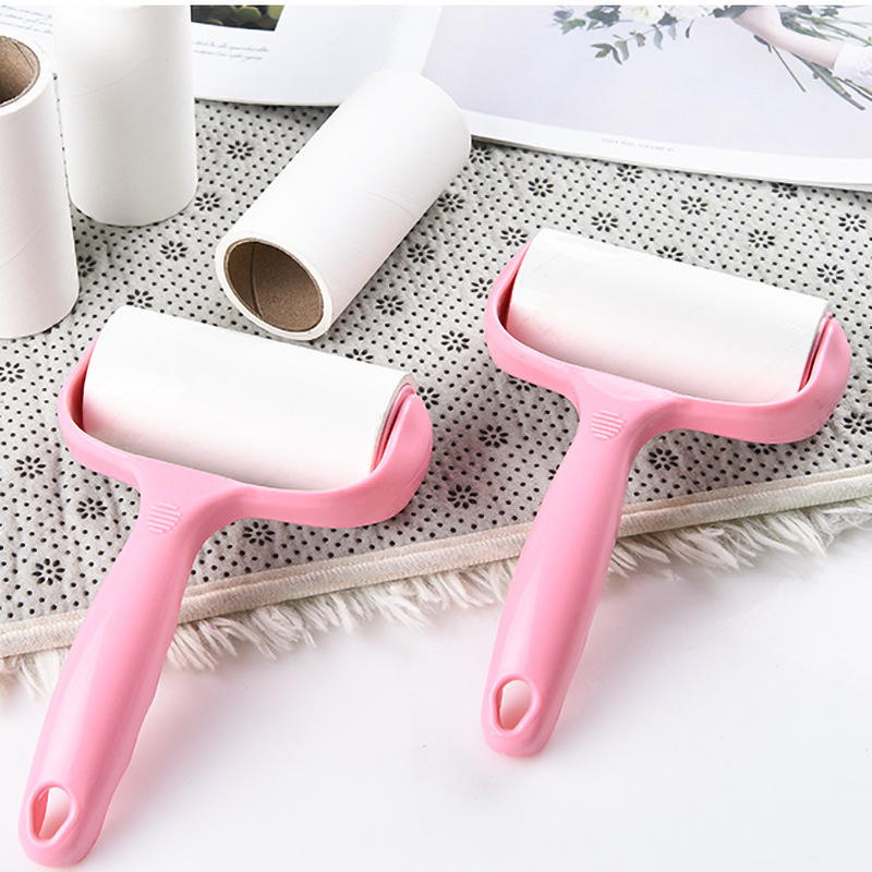 Tearable Lint Remover Roller Dust Sticking Paper Household Clothing Paint Roller Pet Lint Roller Replaceable Roll Paper