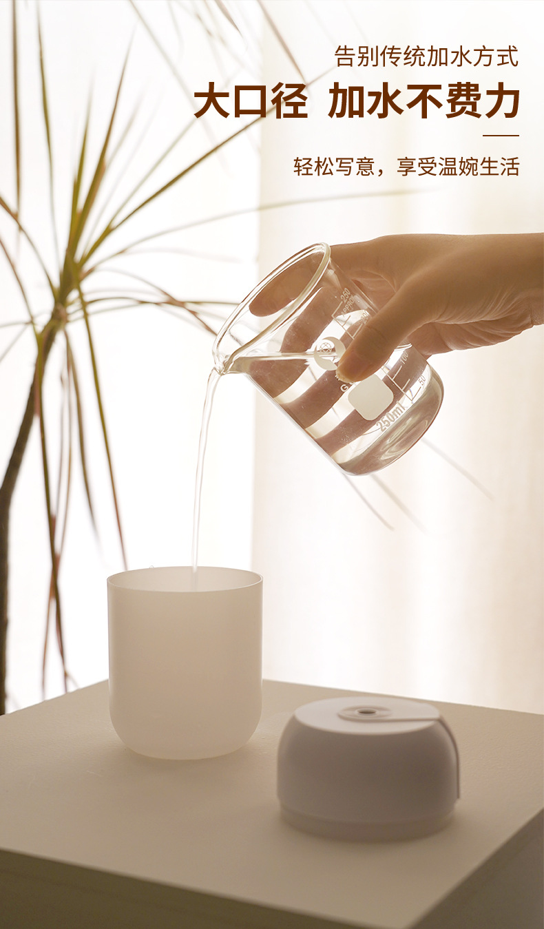 New Night Light Humidifier Home USB Large Capacity Large Spray Night Light Mute Mini Air Purifier Gift