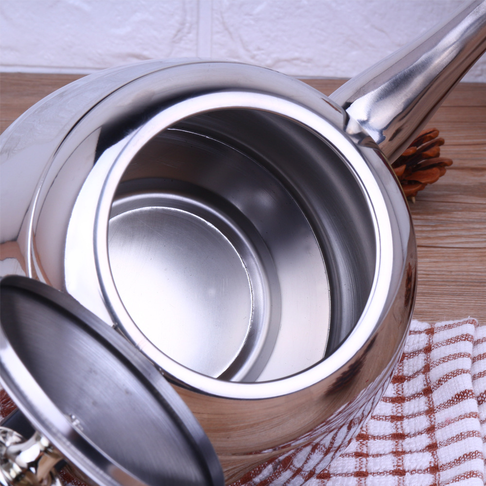 Steel Teapot Tea Brewing Pot Induction Cooker Special Use Flat Bottom Kettle Kung Fu Tea Set Teapot Small Kettle