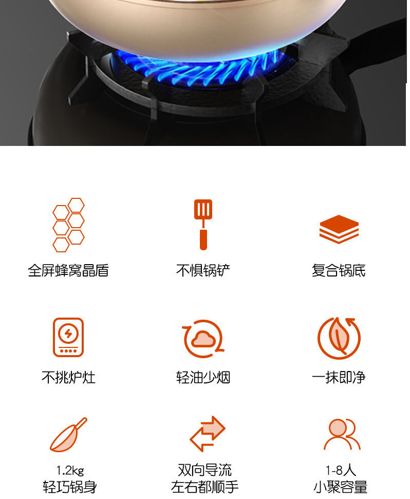 Free Shipping DualUse Frying Frying Pan NonStick Frying Pan Cooking Pot MultiFunction Induction Cooker Household Gas Free Shipping DualUse Frying Frying Pan NonStick Frying Pan Cooking Pot MultiFunction Induction Cooker Household Gas