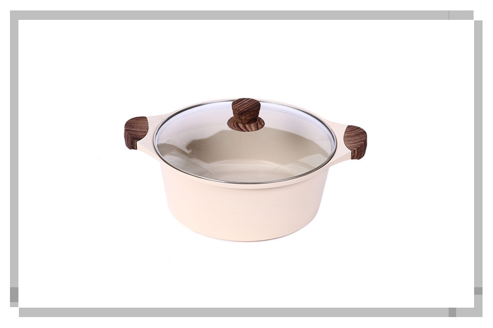 Household Gas Induction Cooker Universal Double-Ear Steamer Non-Stick Soup Pot Three Juice Chopsticks Pot Stew Pot Household Gas Induction Cooker Universal Double-Ear Steamer Non-Stick Soup Pot Three Juice Chopsticks Pot Stew Pot