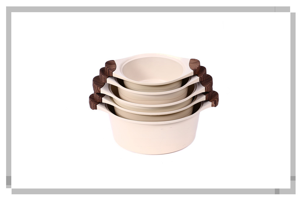 Household Gas Induction Cooker Universal Double-Ear Steamer Non-Stick Soup Pot Three Juice Chopsticks Pot Stew Pot Household Gas Induction Cooker Universal Double-Ear Steamer Non-Stick Soup Pot Three Juice Chopsticks Pot Stew Pot
