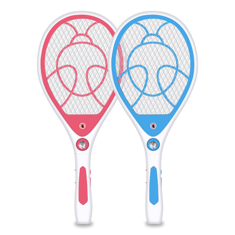 LED lamp rechargeable electric mosquito swatter kill mosquito swatter electric mosquito repellent electric fly swatter