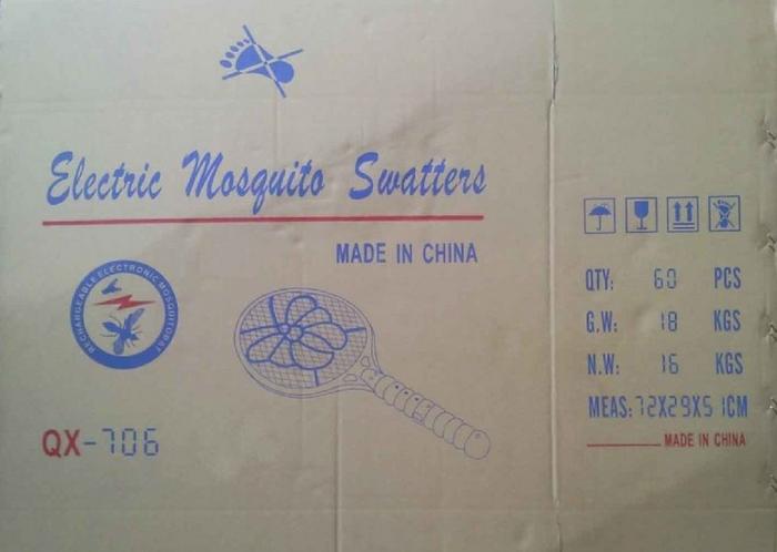 High quality plastic rechargeable electric mosquito swatter 706 High quality plastic rechargeable electric mosquito swatter 706