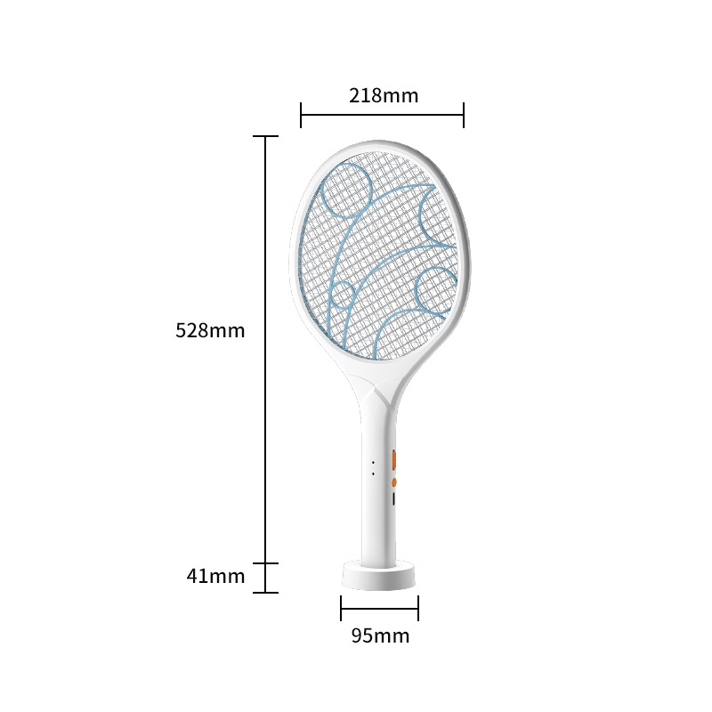  New USB Charging Mosquito Swatter 2-in-1 Direct 3-in-1 Electric Mosquito Swatter Lighting Cross-Border Wholesale Gifts