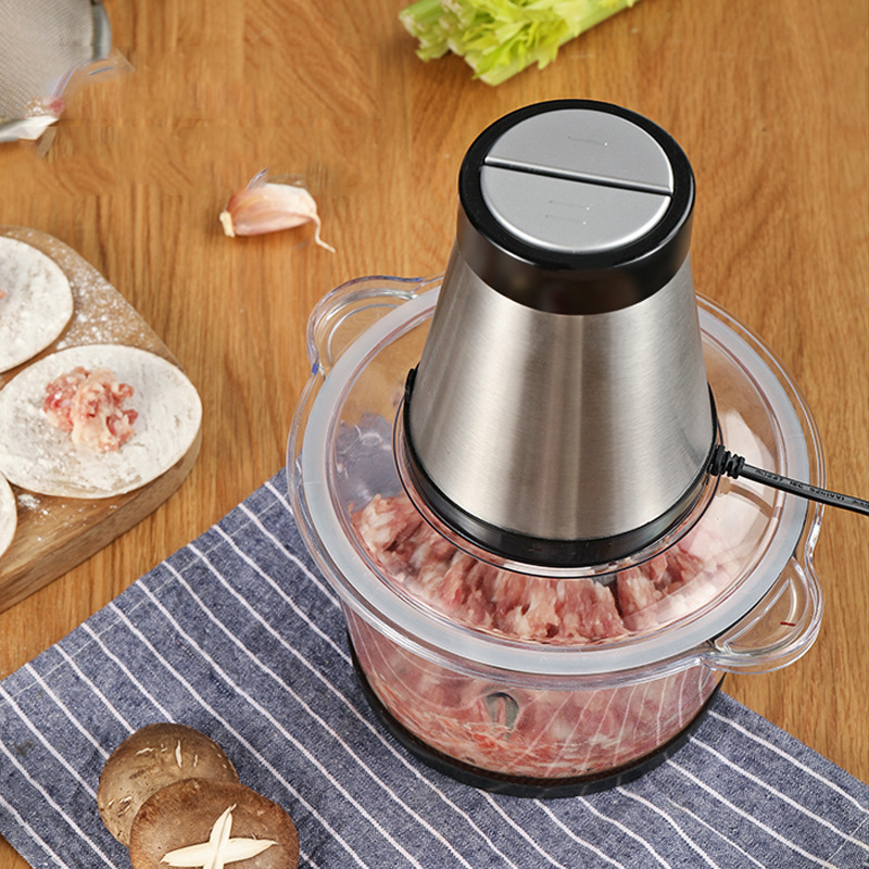 Wholesale Multi-Function Meat Grinder LD-KM202 Household Electric Small Stuffing Minced Vegetable Mixer Wholesale Multi-Function Meat Grinder LD-KM202 Household Electric Small Stuffing Minced Vegetable Mixer