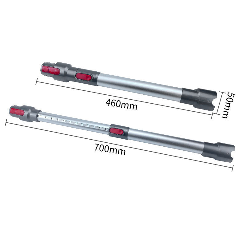 Suitable for Dyson Vacuum Cleaner Conductive Tube Extension Pole Lengthening Bar Metal Tube Straight Tube Hard Tube...