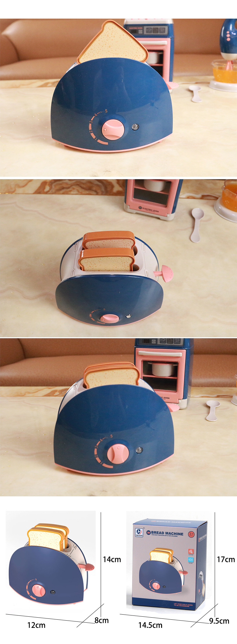 Cross-Border Children Play House Simulation Electric Lamplight Sound Effect Life Small Vacuum Cleaner