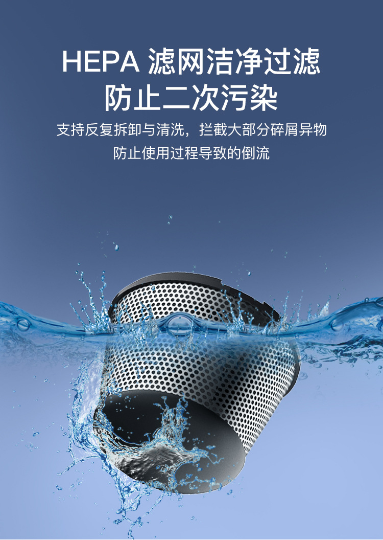 Cross-Border Car Cleaner Portable Car Wireless Vacuum Cleaner Handheld Mini Wireless Charging Vacuum Cleaner