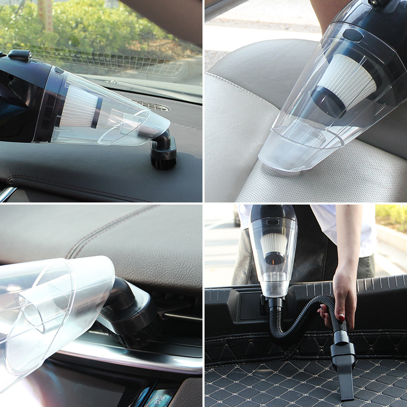 For Car Haipa Dust Collector 12V Strong Suction High Power Rate 120W Wet and Dry Handheld Portable Vacuum Cleaner